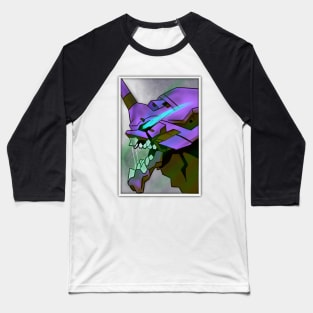 Neon Genisis Evangelion Unit 01 Baseball T-Shirt